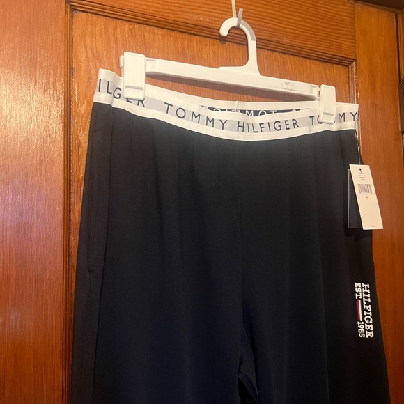 NWT Tommy Hilfiger Men’s Lounge Pants Size XL Color Navy - Picture 3 of 6
